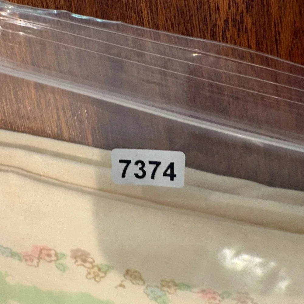 Vintage 70s 80s‎ Precious Moments Pillowcase Nursery Standard Double Sided READ